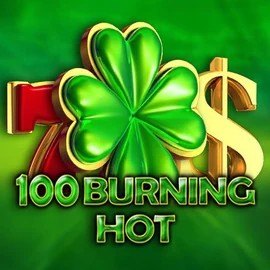 100 Burning Hot by Amusnet Interactive, showcased at casinoaphrodite.eu – game logo