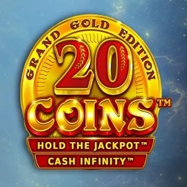 Slots logo of 20 Coins Grand Gold Edition from Wazdan at Aphrodite Casino