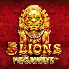 5 Lions Megaways casino game by Pragmatic Play – featured logo at Aphrodite Casino