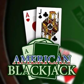 American Blackjack slot logo by Habanero at Aphrodite Casino