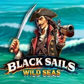 Black Sails Wild Seas online game logo by Infinity Dragon Studios on casinoaphrodite.eu
