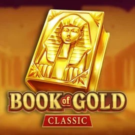 Official Slots logo: Book of Gold Classic by Playson at Aphrodite Casino