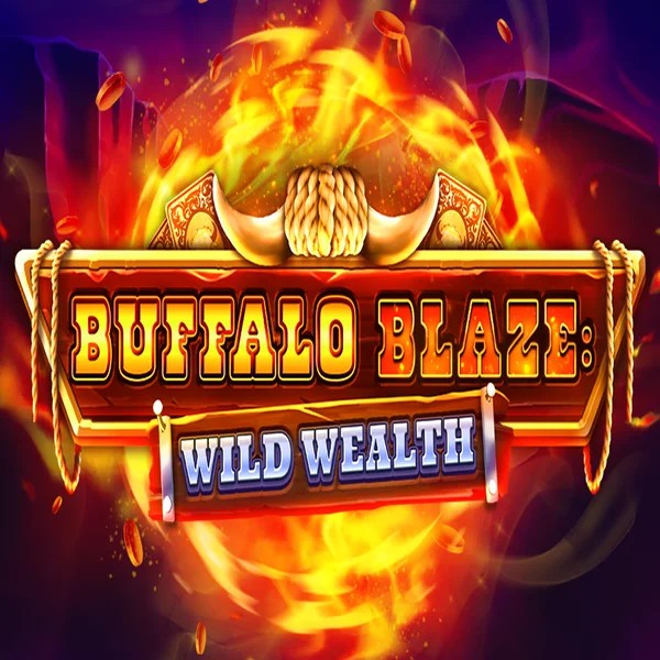 Buffalo Blaze Wild Wealth logo by OctoPlay Aphrodite Casino