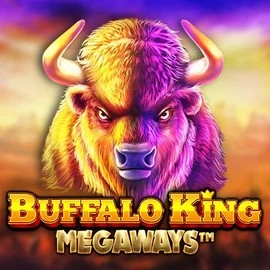Buffalo King Megaways logo – Slots by Pragmatic Play at Aphrodite Casino