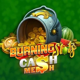 Burning Slots Cash Mesh game by BF Games – logo hosted on Aphrodite Casino