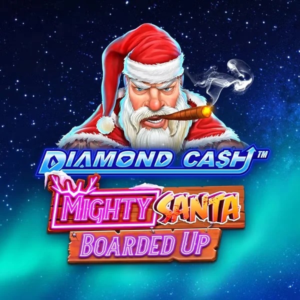 Try Diamond Cash Mighty Santa Boarded Up slot by Greentube on casinoaphrodite.eu – logo image