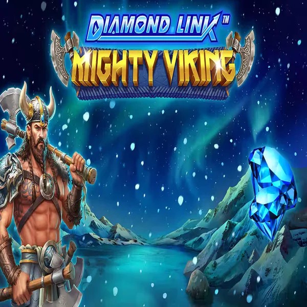 Diamond Link Mighty Viking slot icon by Greentube, available at Aphrodite Casino