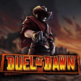 Duel At Dawn slot logo by Hacksaw Gaming at Aphrodite Casino