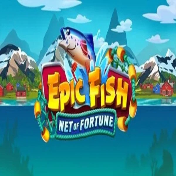 Epic Fish Net of Fortune game by Quickspin – logo hosted on Aphrodite Casino