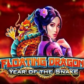 Floating Dragon Year of the Snake slot icon by Pragmatic Play, available at Aphrodite Casino