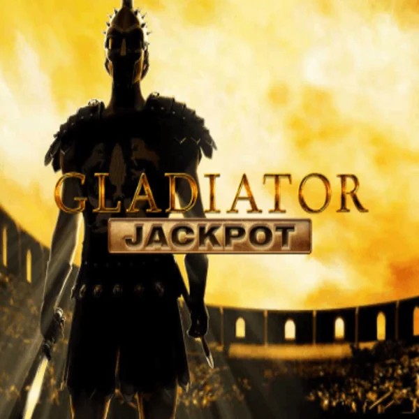 Gladiator Jackpot logo – Slots by Playtech at Aphrodite Casino