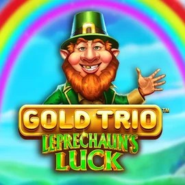 Gold Trio Leprechaun's Luck logo by Playtech Aphrodite Casino
