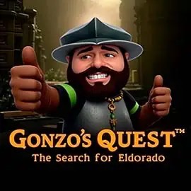 Gonzo's Quest game by NetEnt – logo hosted on Aphrodite Casino