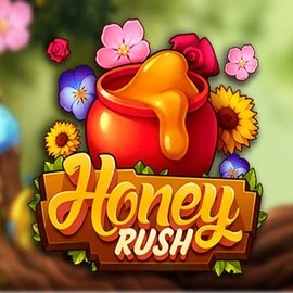 Honey Rush slot visual from Play'n GO available on casinoaphrodite.eu