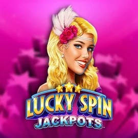 Lucky Spin Jackpots game by Novomatic – logo hosted on Aphrodite Casino