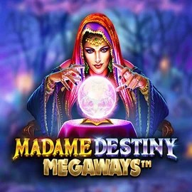 Madame Destiny Megaways logo by Pragmatic Play at Aphrodite Casino