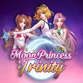 Official Slots logo: Moon Princess Trinity by  at Aphrodite Casino