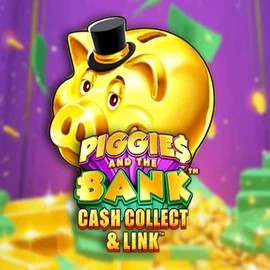 Piggies And The Bank Cash Collect & Link slot logo by Origins at Aphrodite Casino