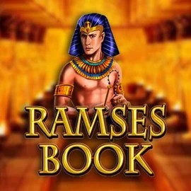 Ramses Book slot visual from Gamomat available on casinoaphrodite.eu