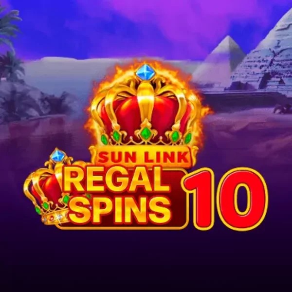 Regal Spins 10 slot icon by PatePlay, available at Aphrodite Casino