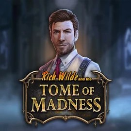 Tome of Madness slot logo by Play'n GO at Aphrodite Casino