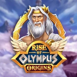Slots logo of Rise of Olympus Origins from Play'n GO at Aphrodite Casino
