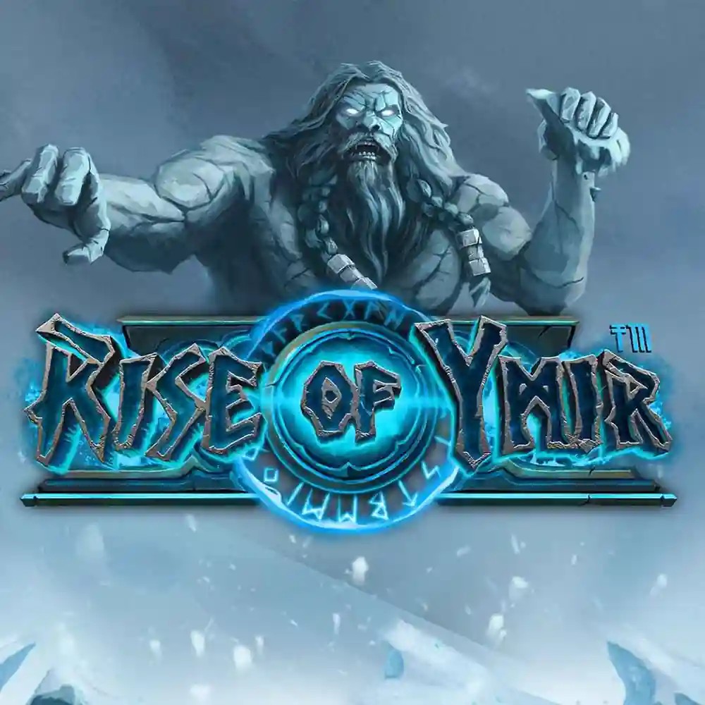 Rise of Ymir online game logo by Hacksaw Gaming on casinoaphrodite.eu