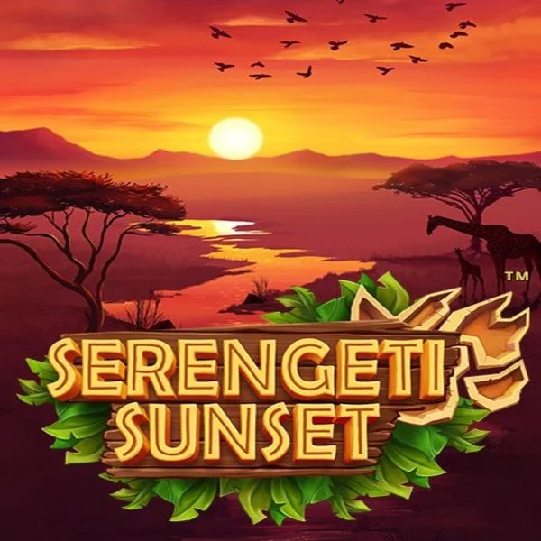 Serengeti Sunset by Skywind Group, showcased at casinoaphrodite.eu – game logo