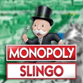 Official Casino Games logo: Slingo Monopoly by Gaming Realms at Aphrodite Casino