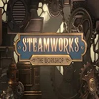 Steamworks The Workshop slot visual from Peter & Sons available on casinoaphrodite.eu