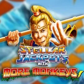 Stellar Jackpots with More Monkeys – slot by Lightning Box Game, featured at casinoaphrodite.eu