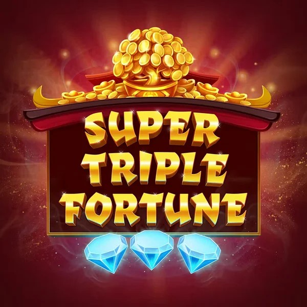 Super Triple Fortune slot icon by Greentube, available at Aphrodite Casino