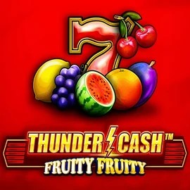 Thunder Cash Fruity Fruity logo – Slots by Novomatic at Aphrodite Casino