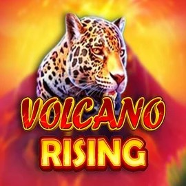 Volcano Rising game by RubyPlay – logo hosted on Aphrodite Casino