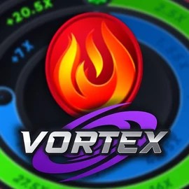 Vortex (Turbo Games) slot logo by Turbo Games at Aphrodite Casino